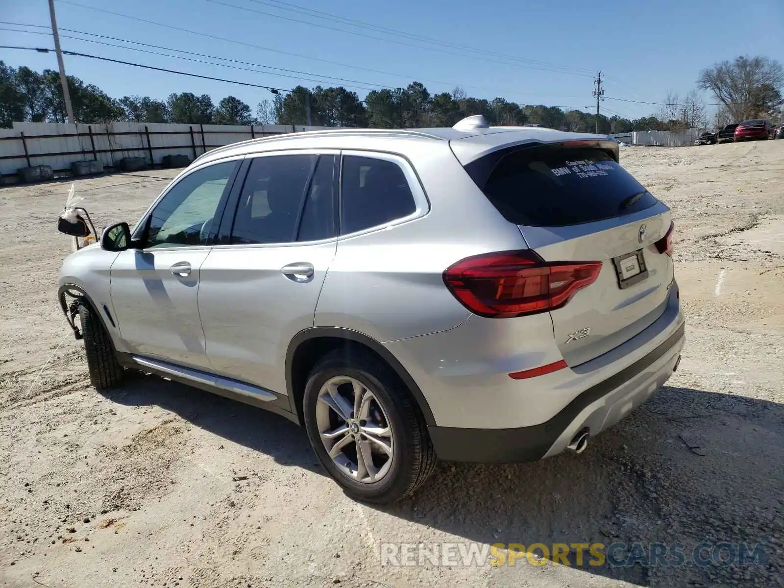 3 Photograph of a damaged car 5UXTY3C02M9E56345 BMW X3 2021