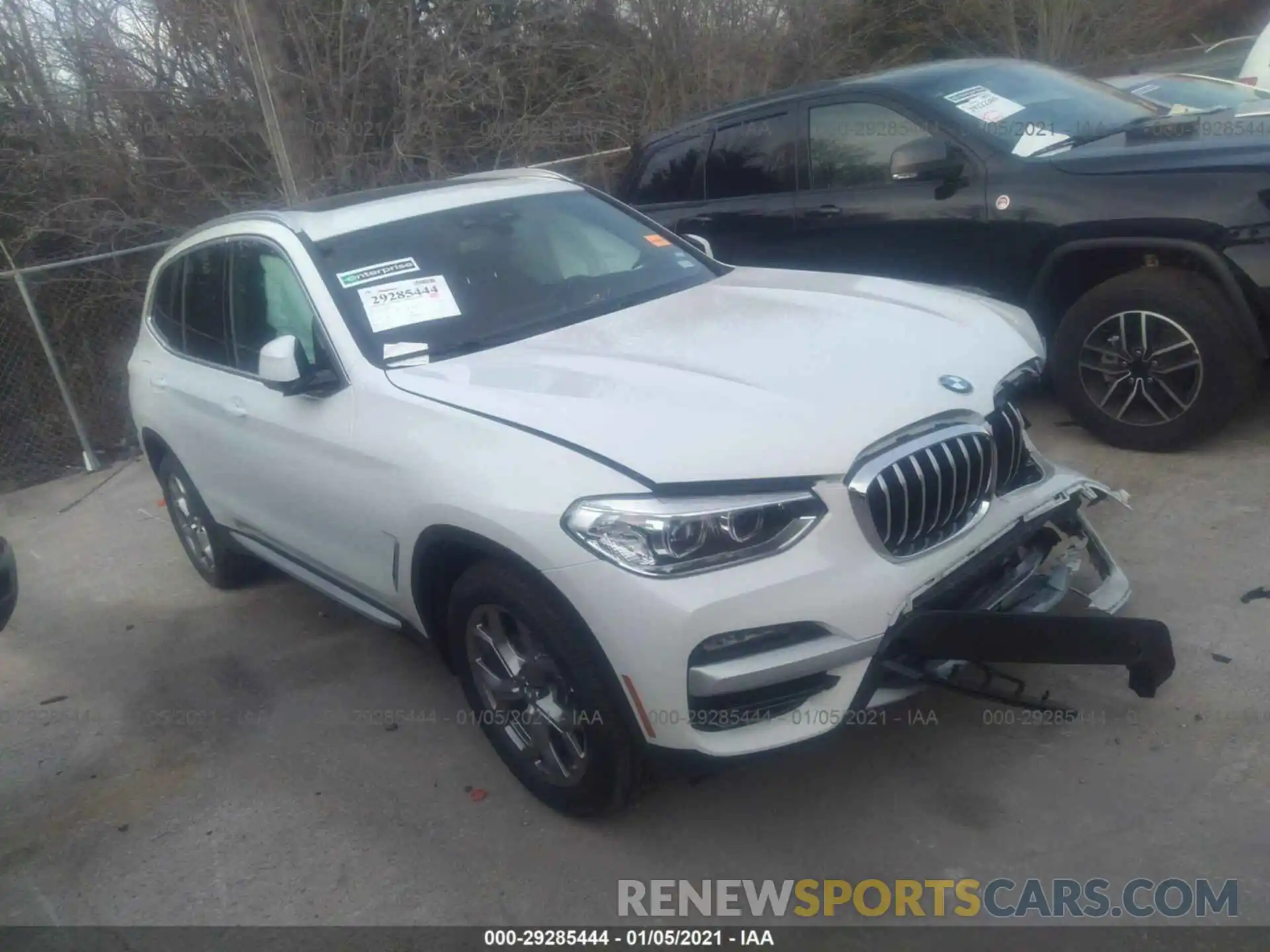 1 Photograph of a damaged car 5UXTY3C02M9F12770 BMW X3 2021