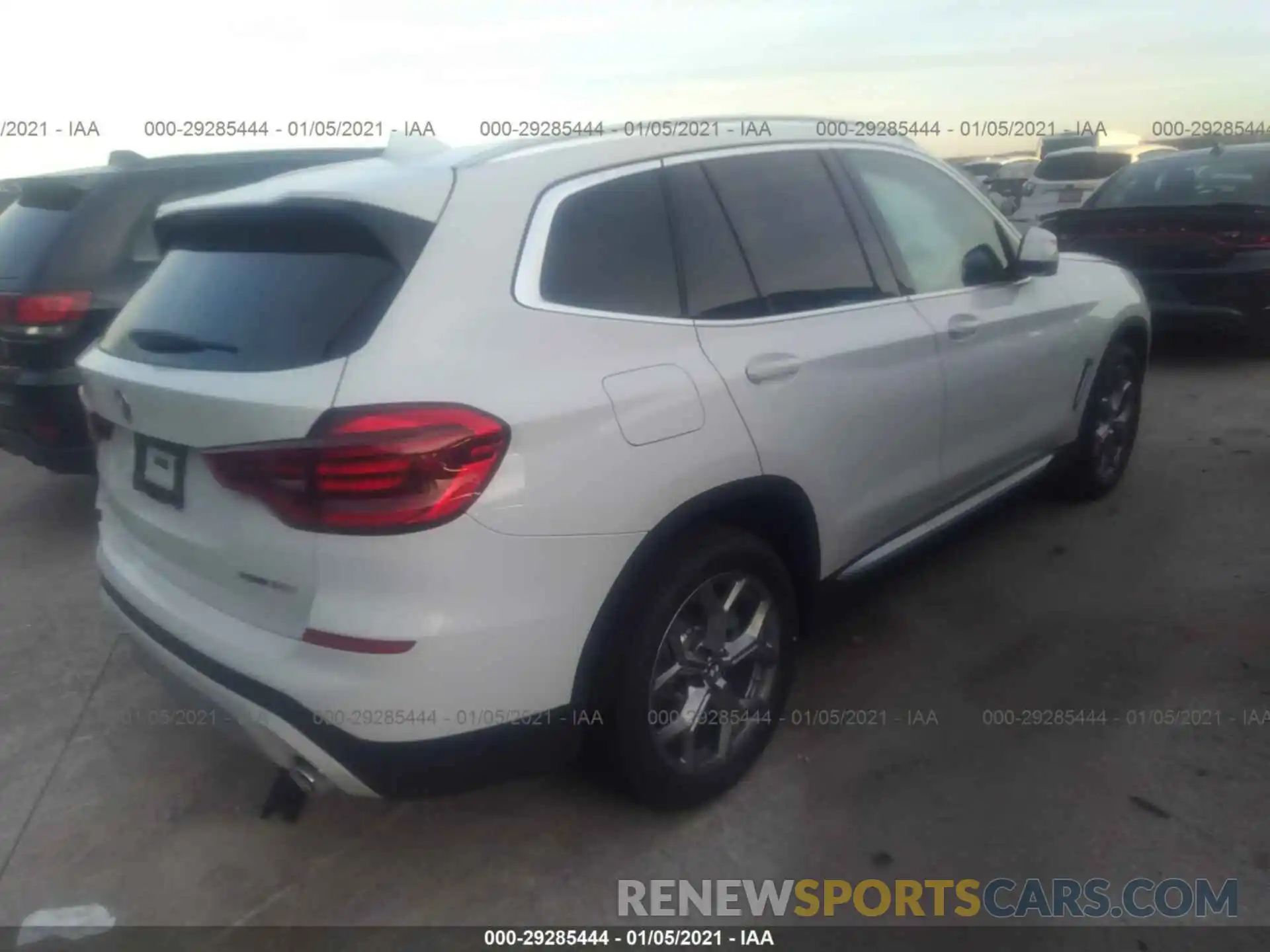 4 Фотография поврежденного автомобиля 5UXTY3C02M9F12770 BMW X3 2021