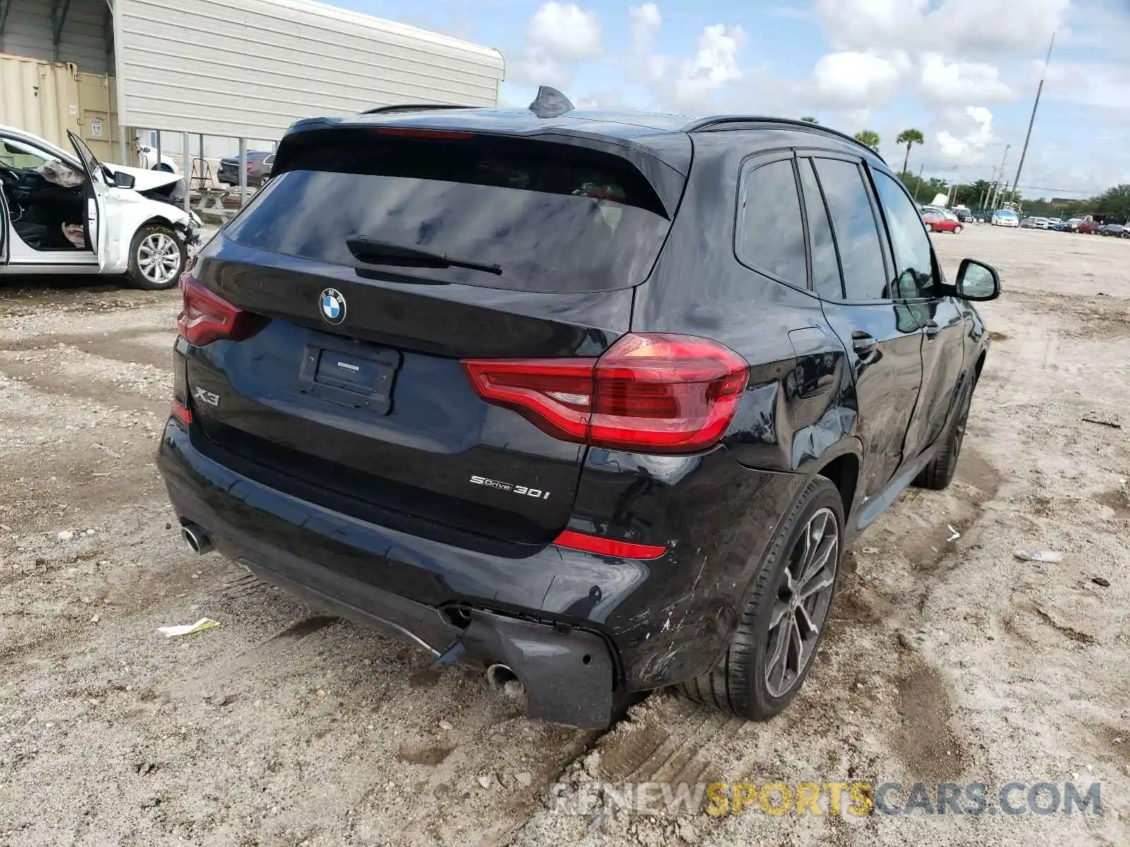 4 Фотография поврежденного автомобиля 5UXTY3C02M9G53886 BMW X3 2021