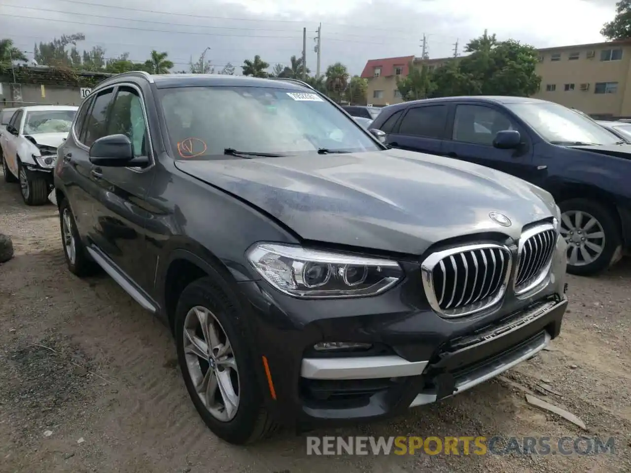 1 Фотография поврежденного автомобиля 5UXTY3C02M9H46391 BMW X3 2021