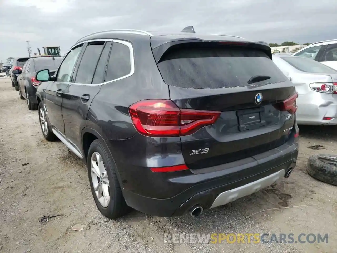 3 Фотография поврежденного автомобиля 5UXTY3C02M9H46391 BMW X3 2021