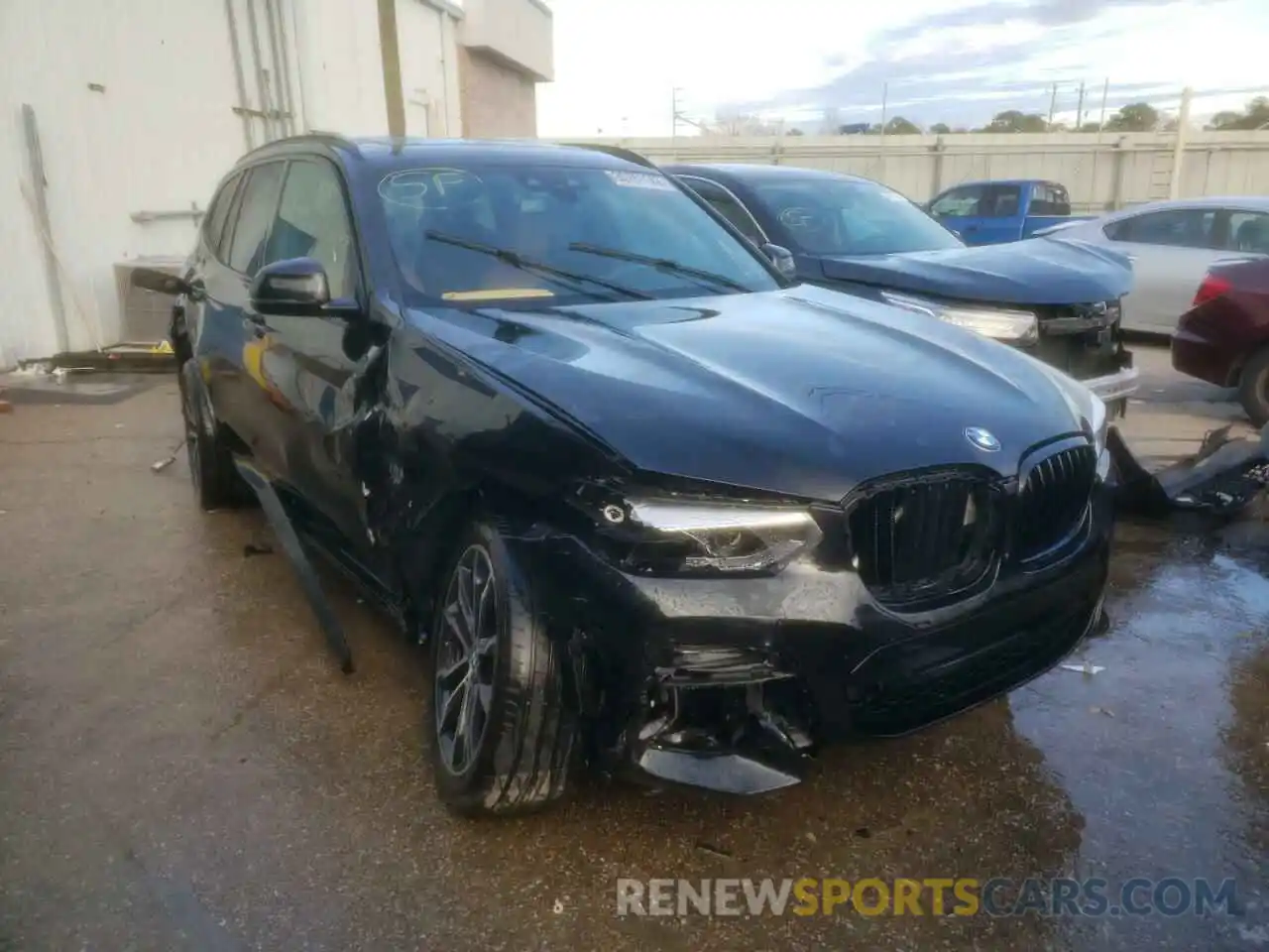 1 Photograph of a damaged car 5UXTY3C02M9H74997 BMW X3 2021