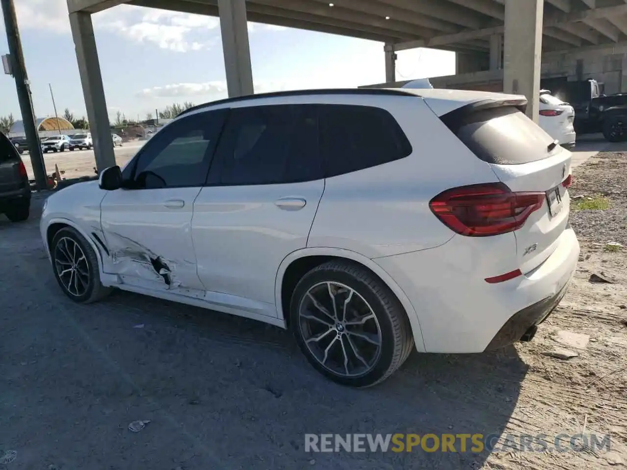 2 Фотография поврежденного автомобиля 5UXTY3C02M9H95445 BMW X3 2021