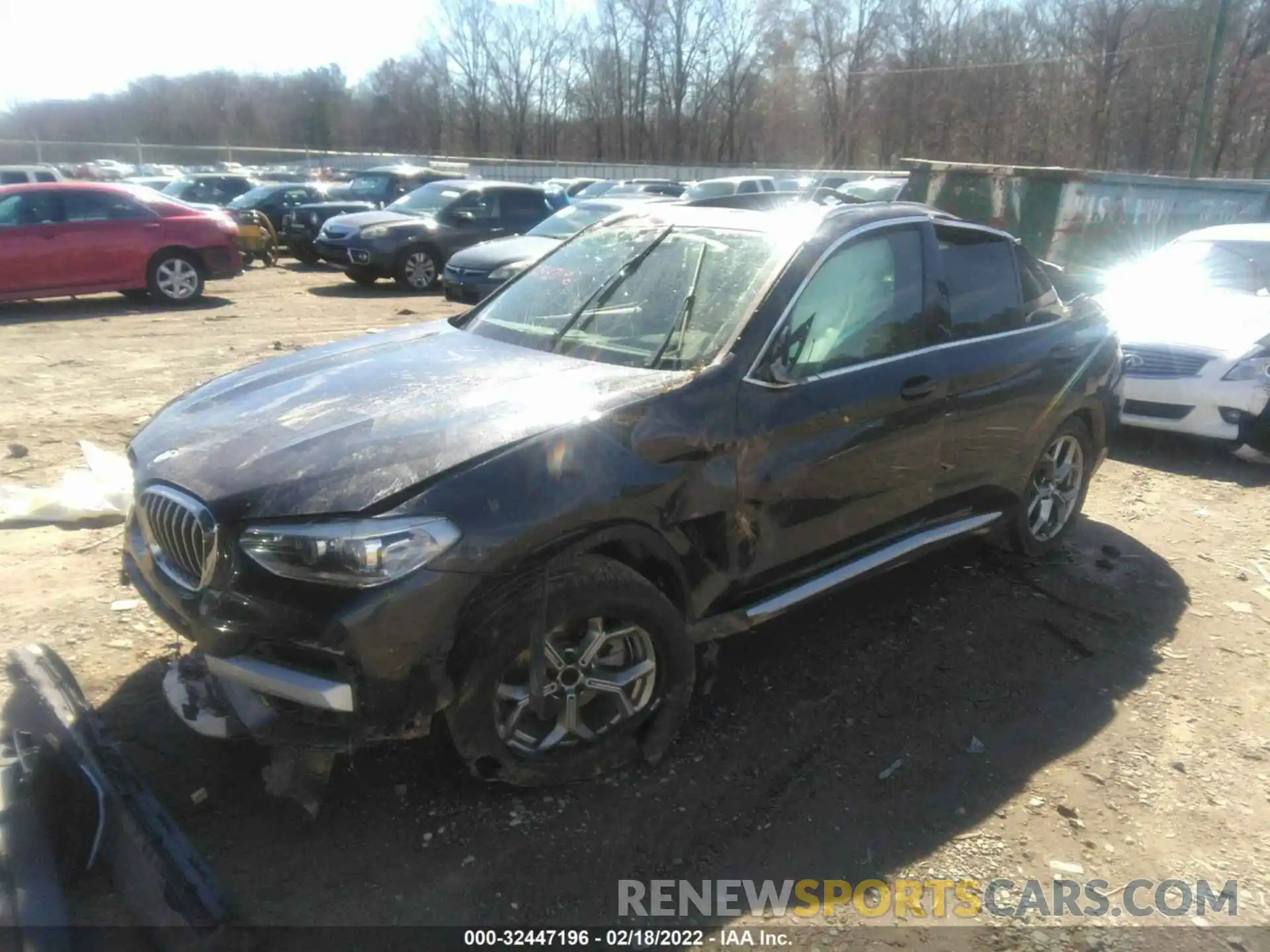 2 Photograph of a damaged car 5UXTY3C03M9D72888 BMW X3 2021