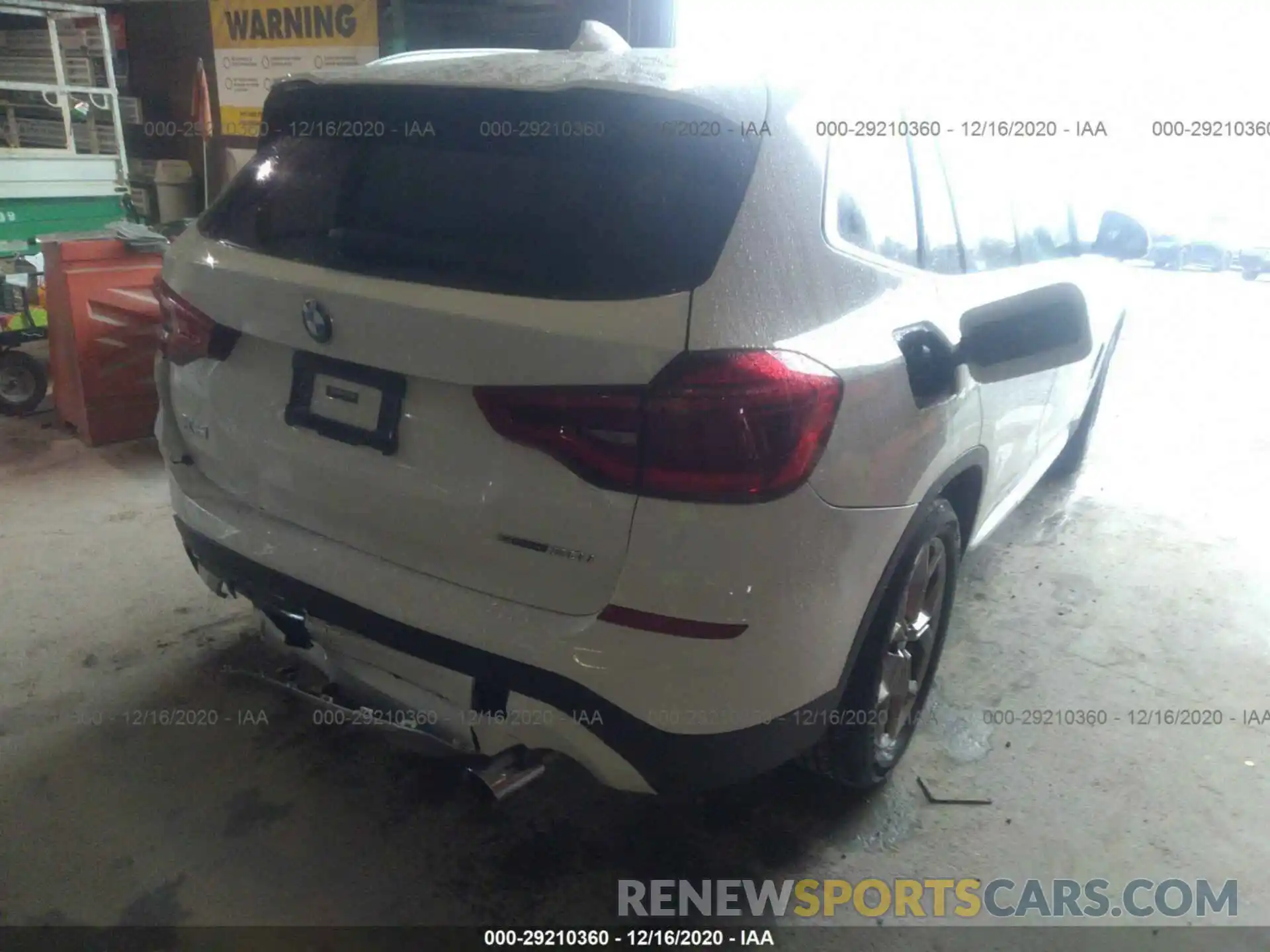 4 Фотография поврежденного автомобиля 5UXTY3C03M9E37576 BMW X3 2021