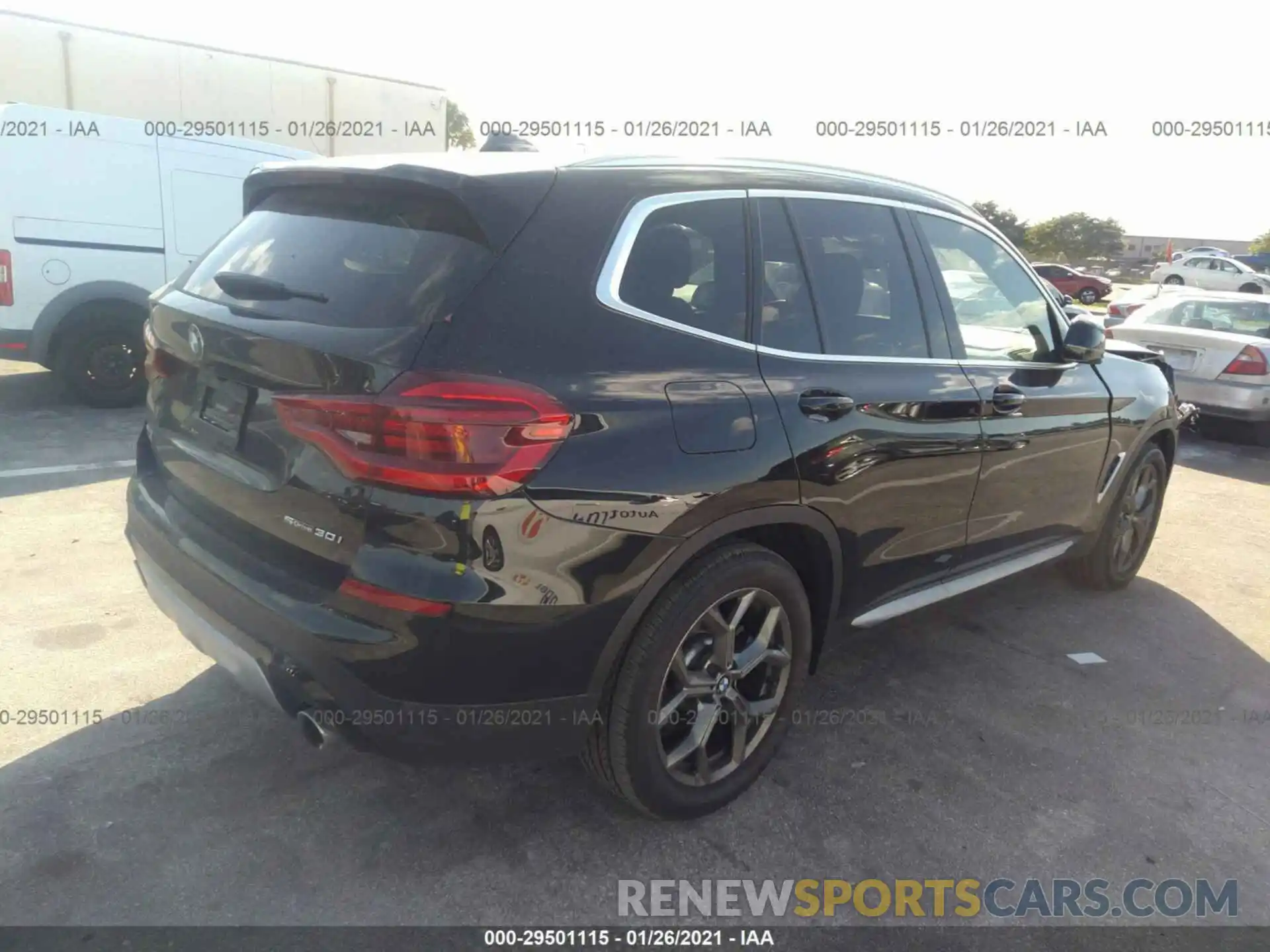 4 Photograph of a damaged car 5UXTY3C03M9E86535 BMW X3 2021