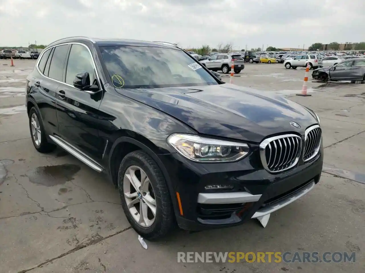 1 Photograph of a damaged car 5UXTY3C03M9G98951 BMW X3 2021