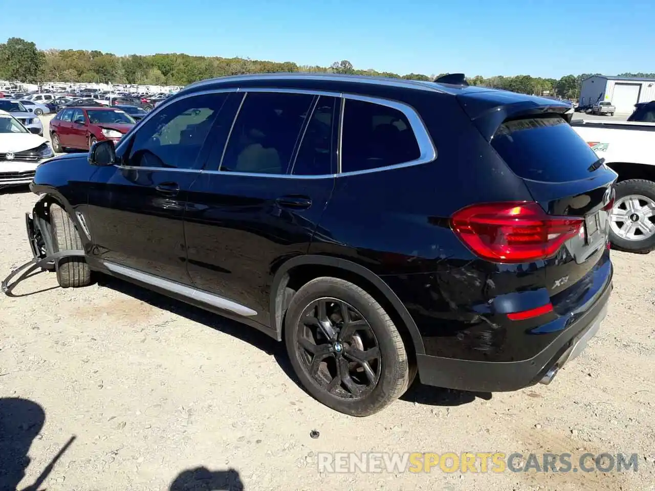 3 Photograph of a damaged car 5UXTY3C03M9H33830 BMW X3 2021