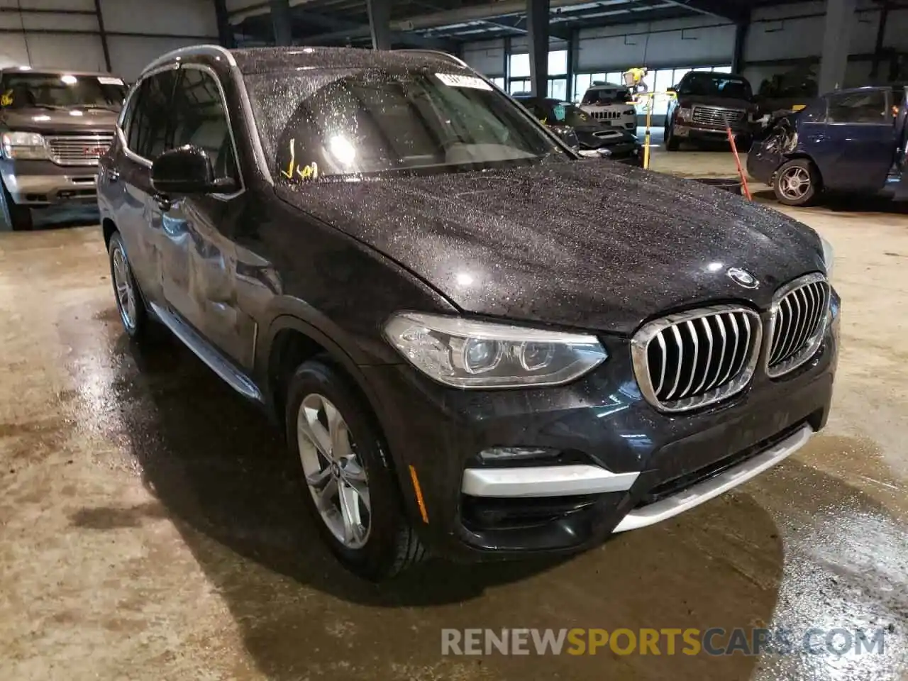 1 Photograph of a damaged car 5UXTY3C03M9H37389 BMW X3 2021