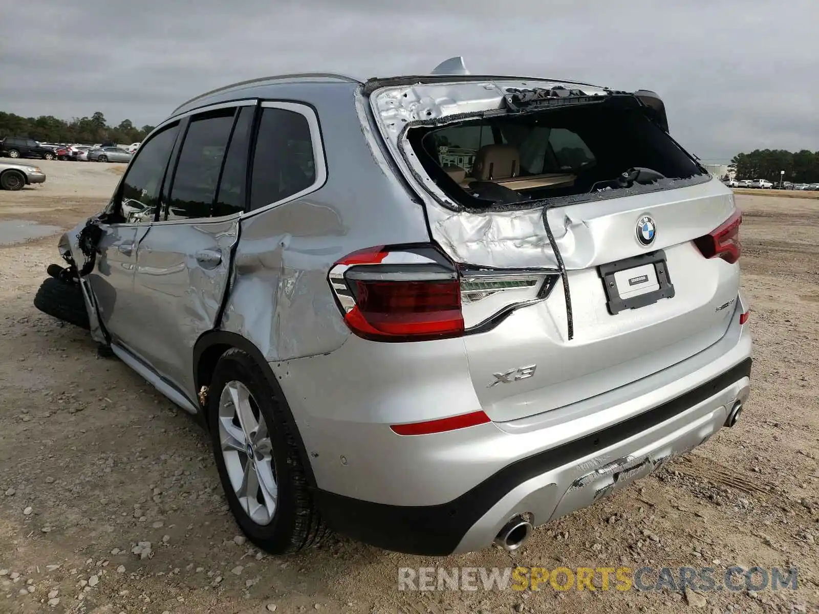 3 Photograph of a damaged car 5UXTY3C04M9E13853 BMW X3 2021