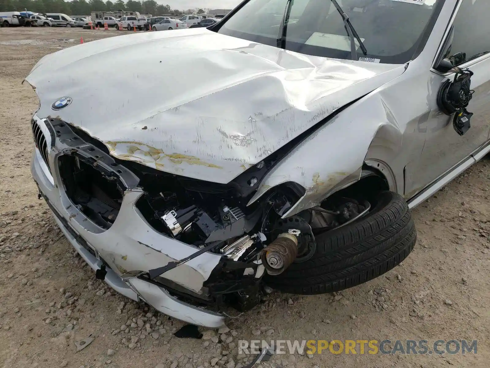 9 Photograph of a damaged car 5UXTY3C04M9E13853 BMW X3 2021