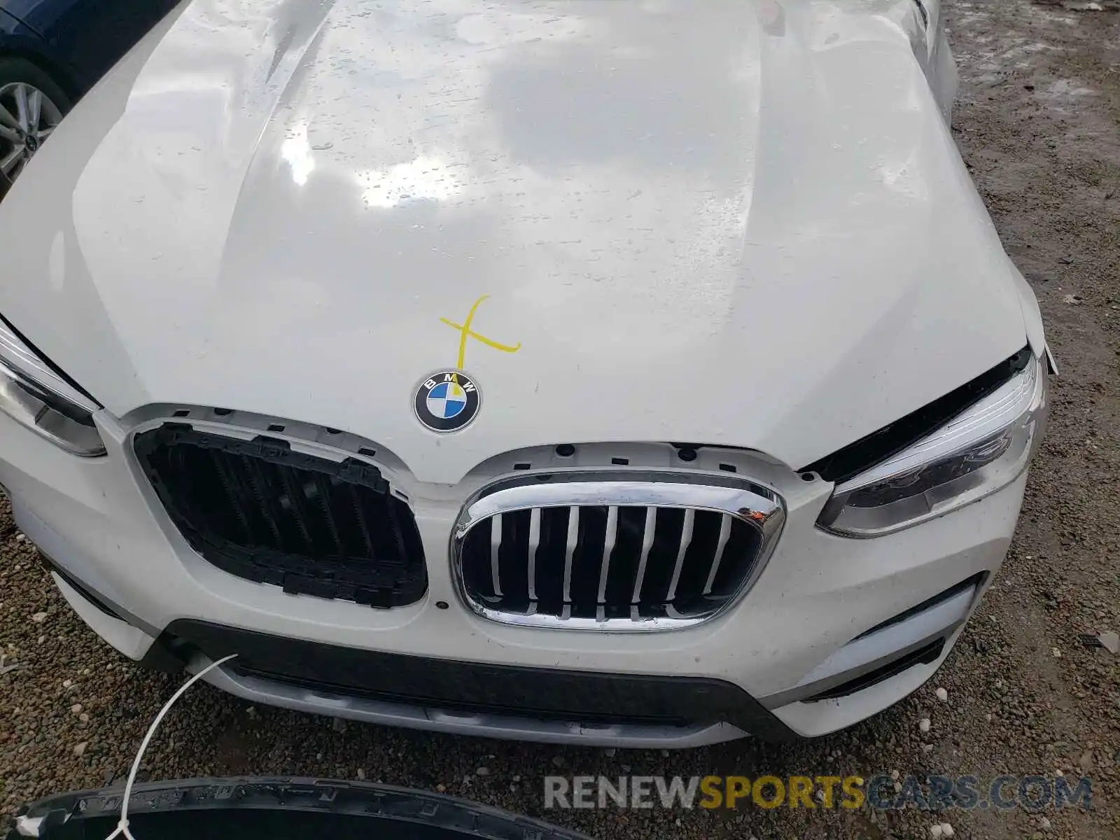 7 Photograph of a damaged car 5UXTY3C04M9E67363 BMW X3 2021