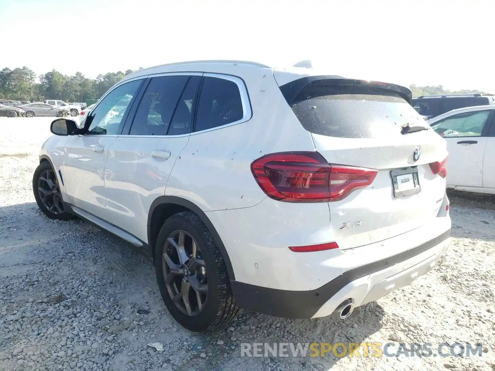 3 Photograph of a damaged car 5UXTY3C04M9F00572 BMW X3 2021