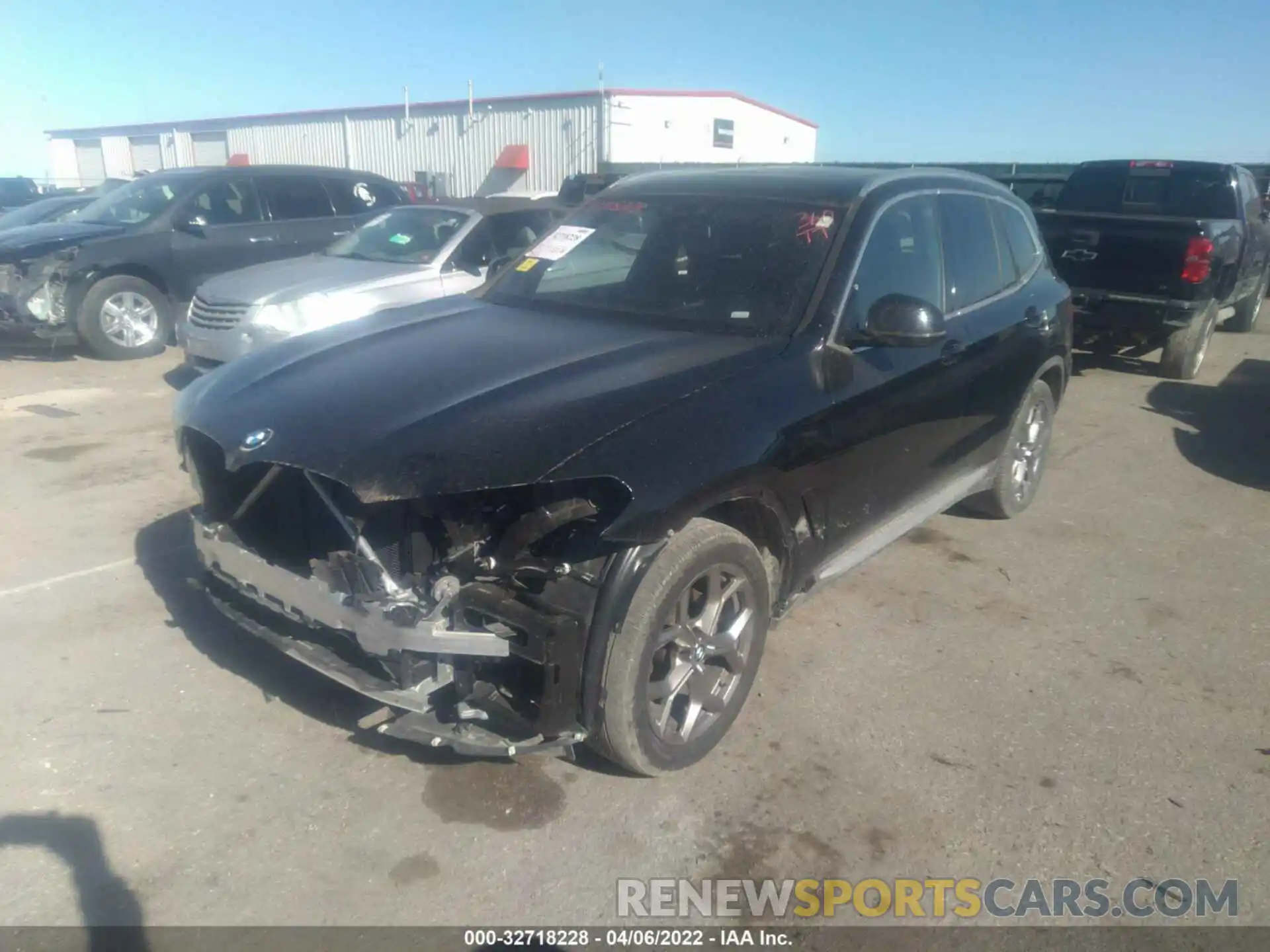 2 Photograph of a damaged car 5UXTY3C04M9F61209 BMW X3 2021