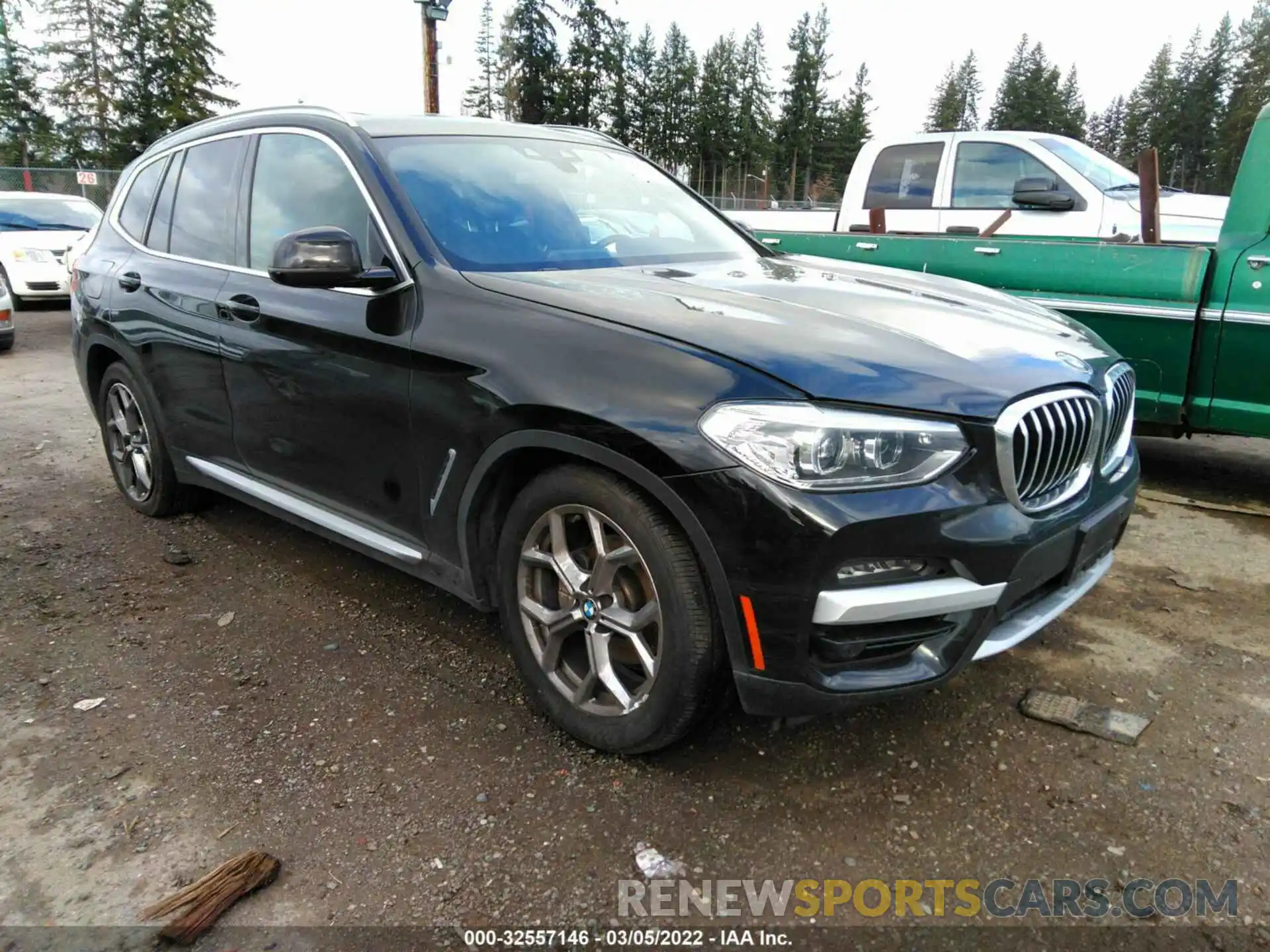 1 Фотография поврежденного автомобиля 5UXTY3C04M9F65051 BMW X3 2021