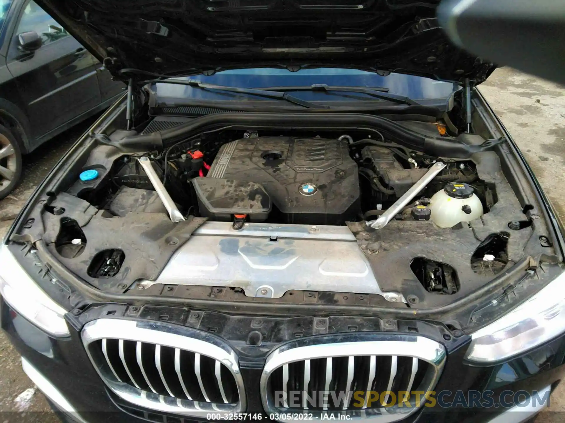 10 Фотография поврежденного автомобиля 5UXTY3C04M9F65051 BMW X3 2021