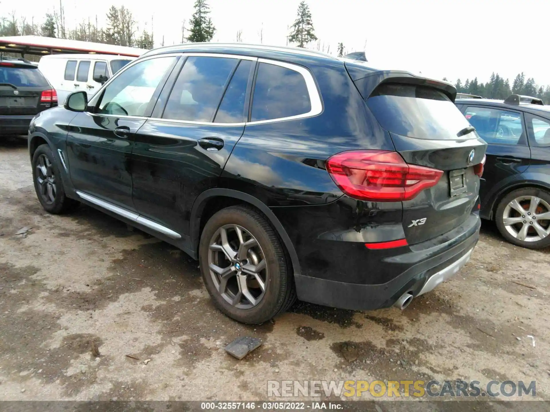 3 Фотография поврежденного автомобиля 5UXTY3C04M9F65051 BMW X3 2021