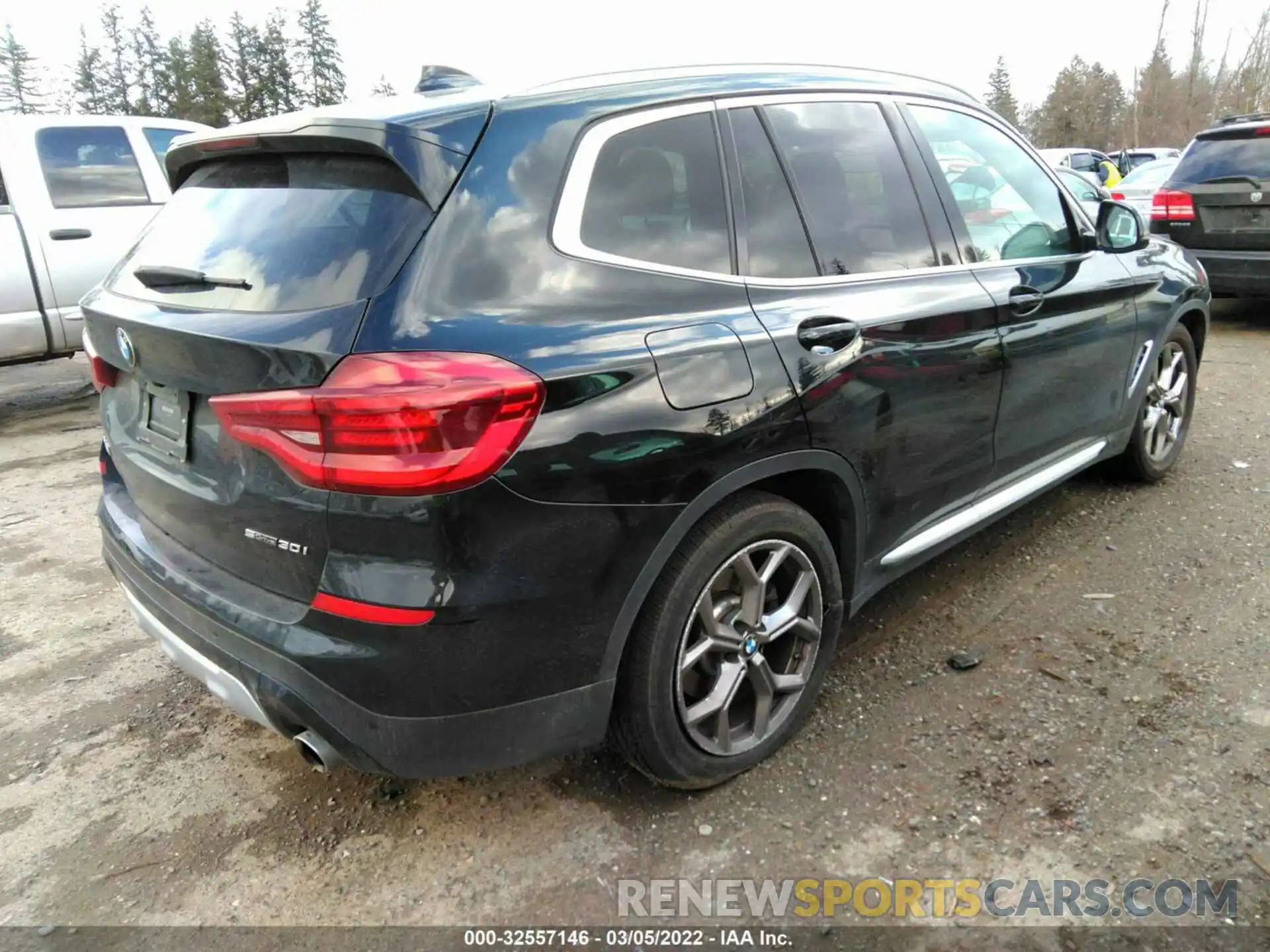 4 Фотография поврежденного автомобиля 5UXTY3C04M9F65051 BMW X3 2021