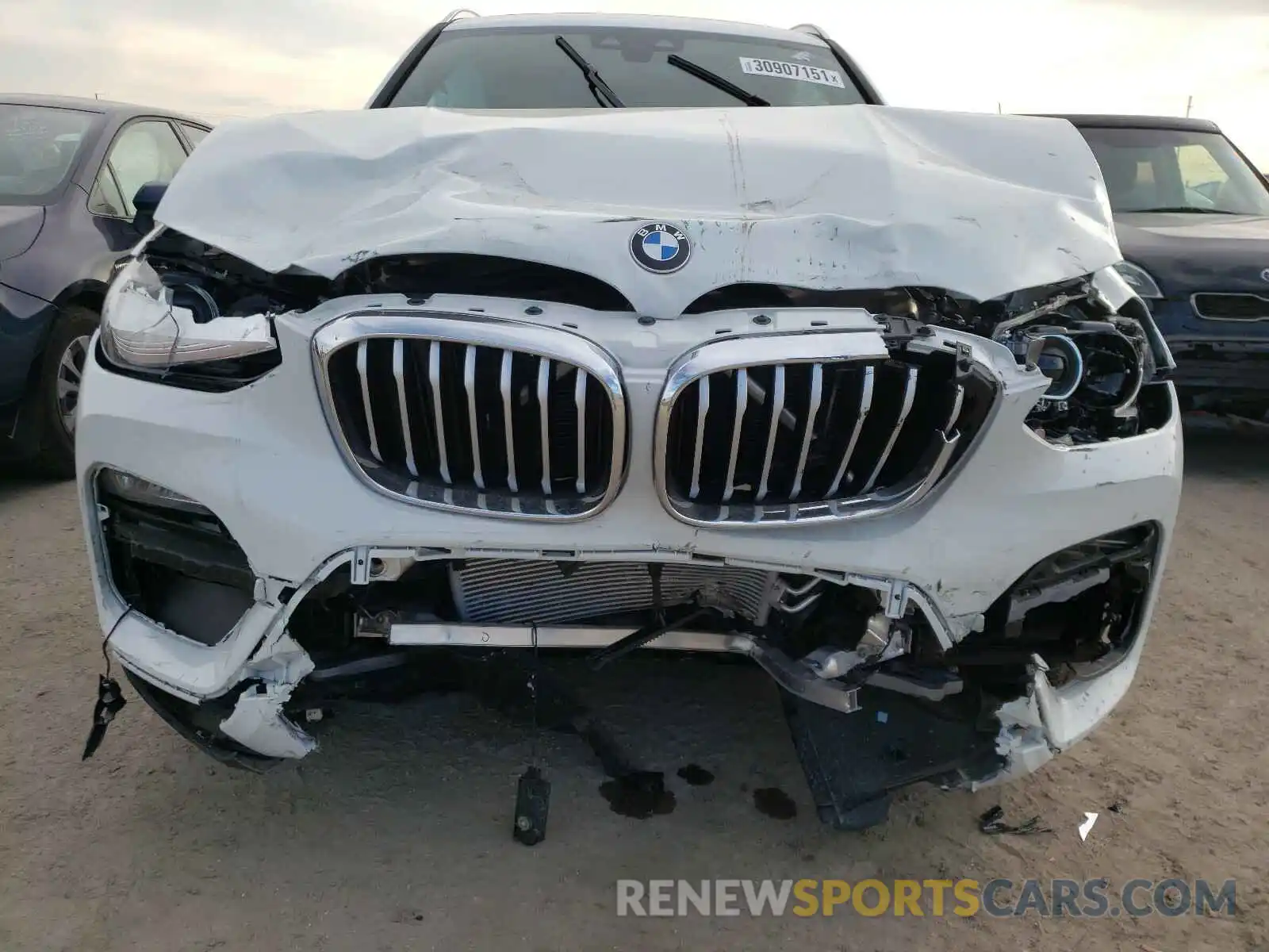 9 Photograph of a damaged car 5UXTY3C05M9E36963 BMW X3 2021