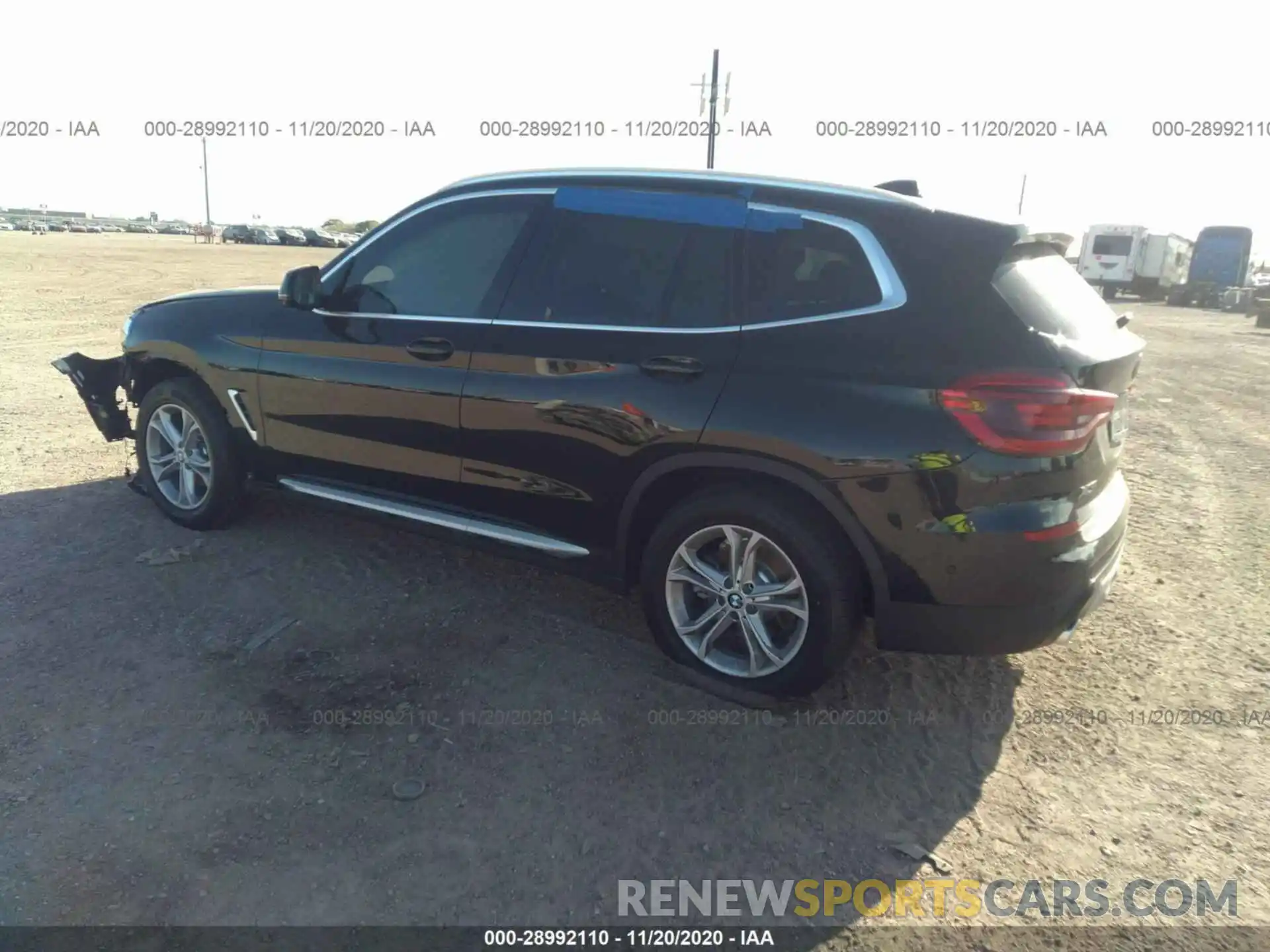 3 Photograph of a damaged car 5UXTY3C05M9E67145 BMW X3 2021