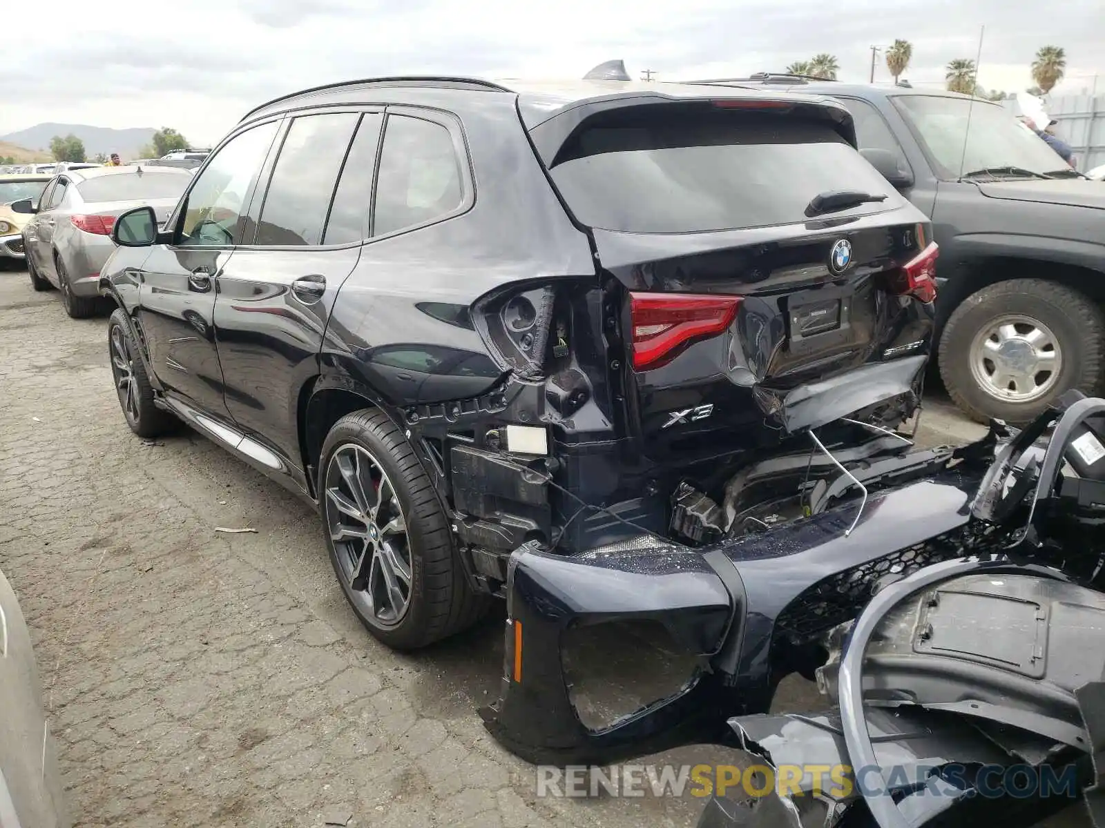 3 Photograph of a damaged car 5UXTY3C05M9F00791 BMW X3 2021