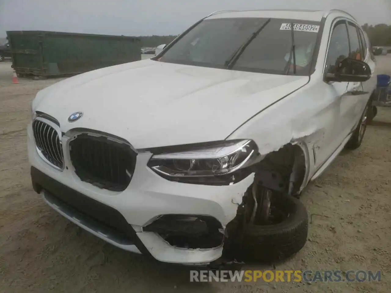 2 Photograph of a damaged car 5UXTY3C05M9G13219 BMW X3 2021