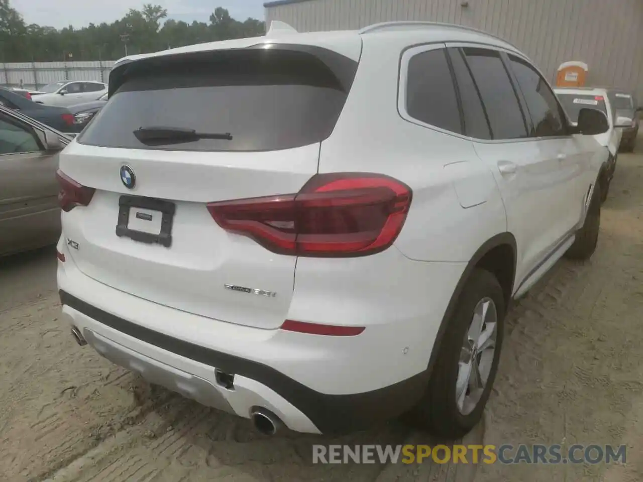 4 Фотография поврежденного автомобиля 5UXTY3C05M9G13219 BMW X3 2021