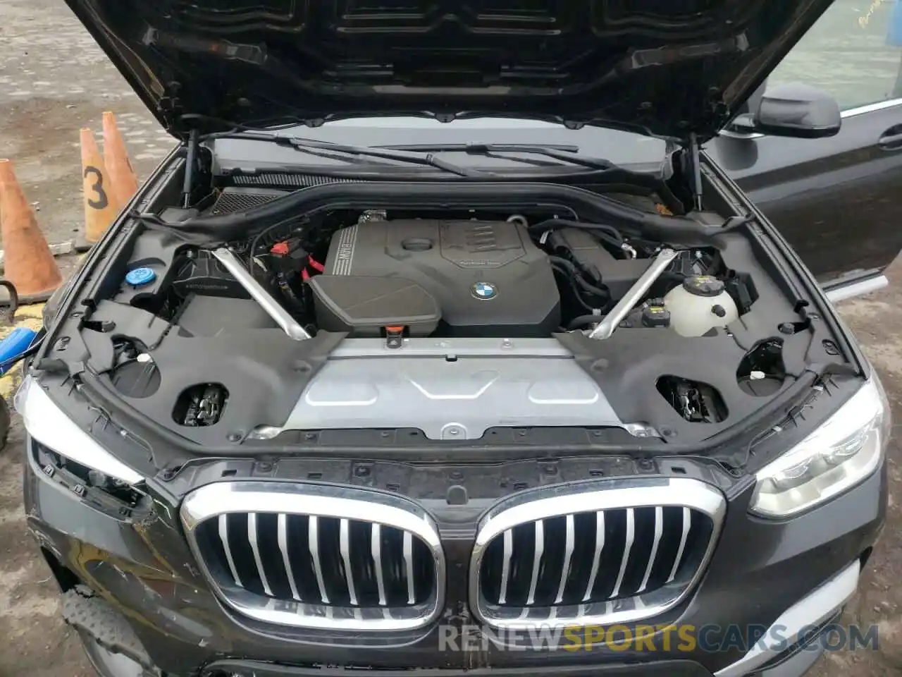 7 Фотография поврежденного автомобиля 5UXTY3C05M9H76338 BMW X3 2021