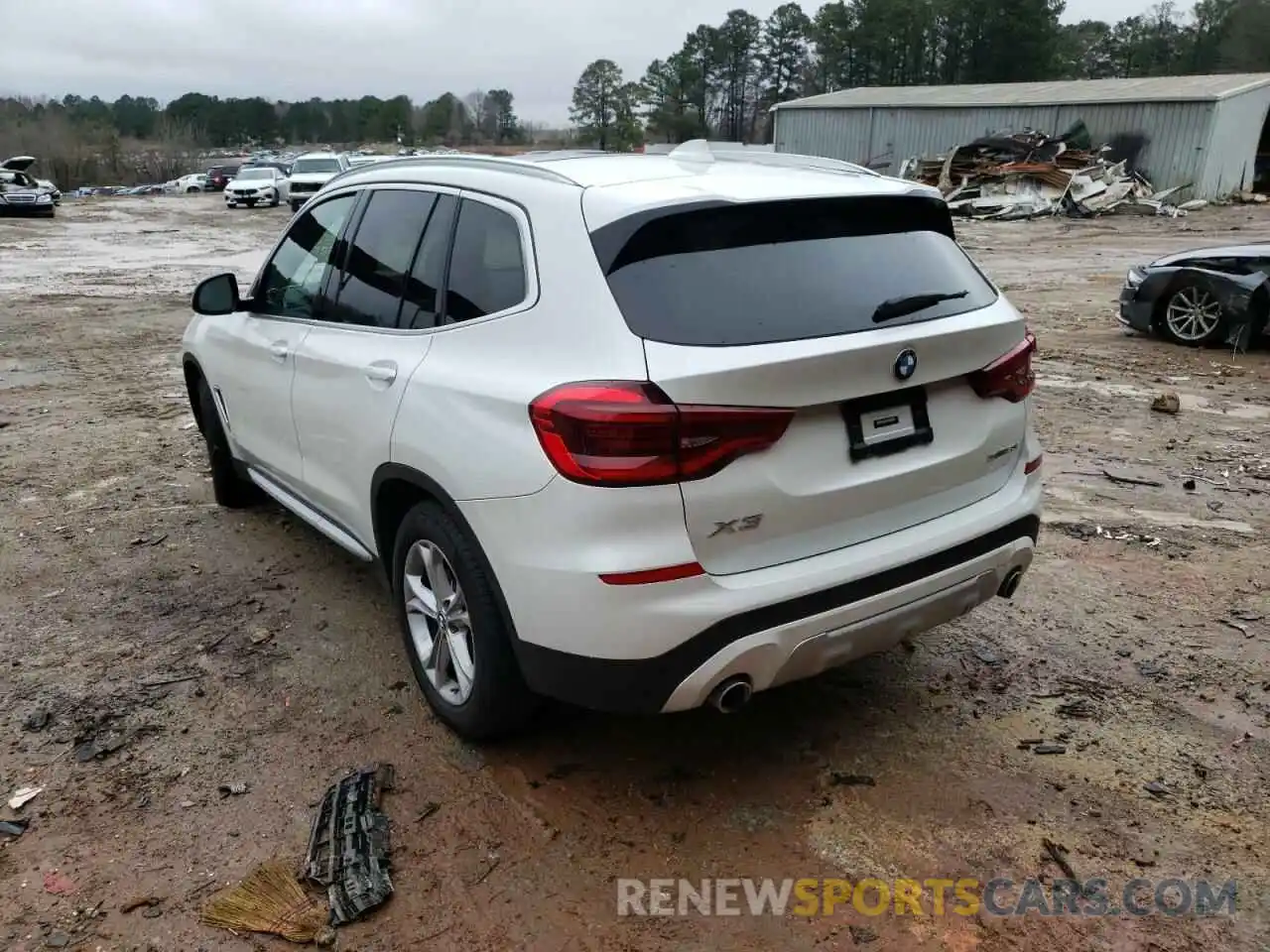 3 Photograph of a damaged car 5UXTY3C05M9H97271 BMW X3 2021