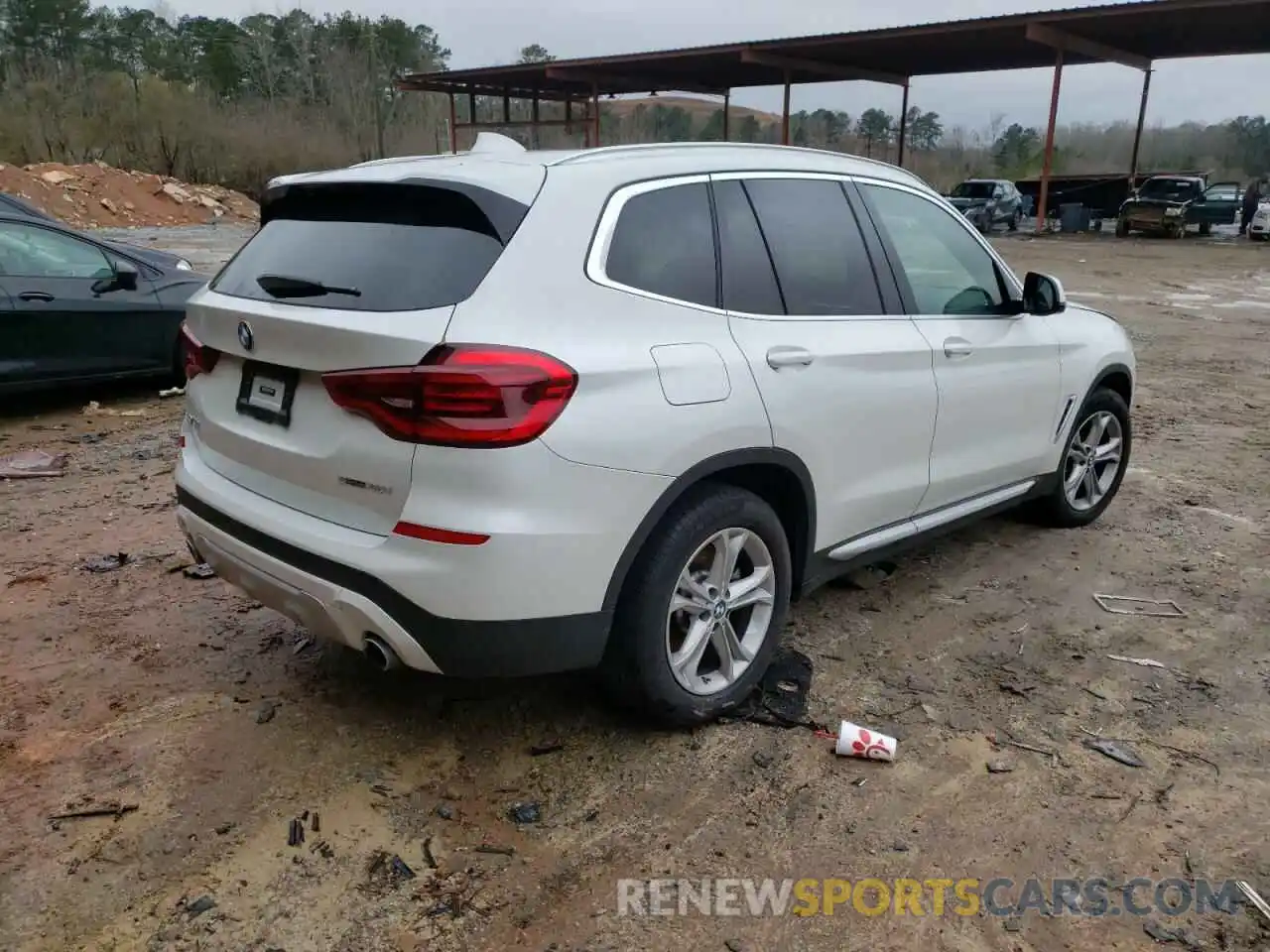 4 Photograph of a damaged car 5UXTY3C05M9H97271 BMW X3 2021