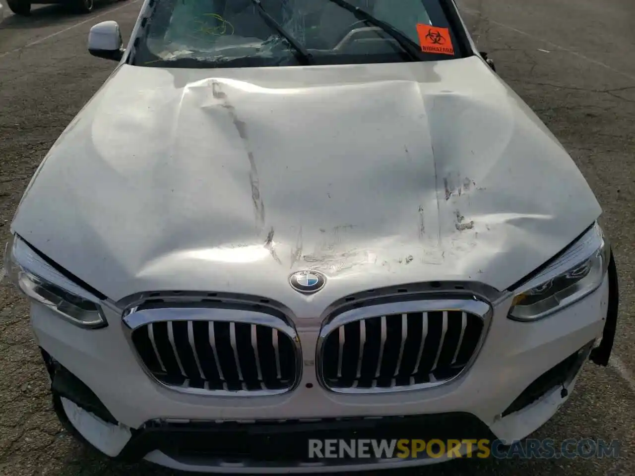 7 Photograph of a damaged car 5UXTY3C06M9F20922 BMW X3 2021