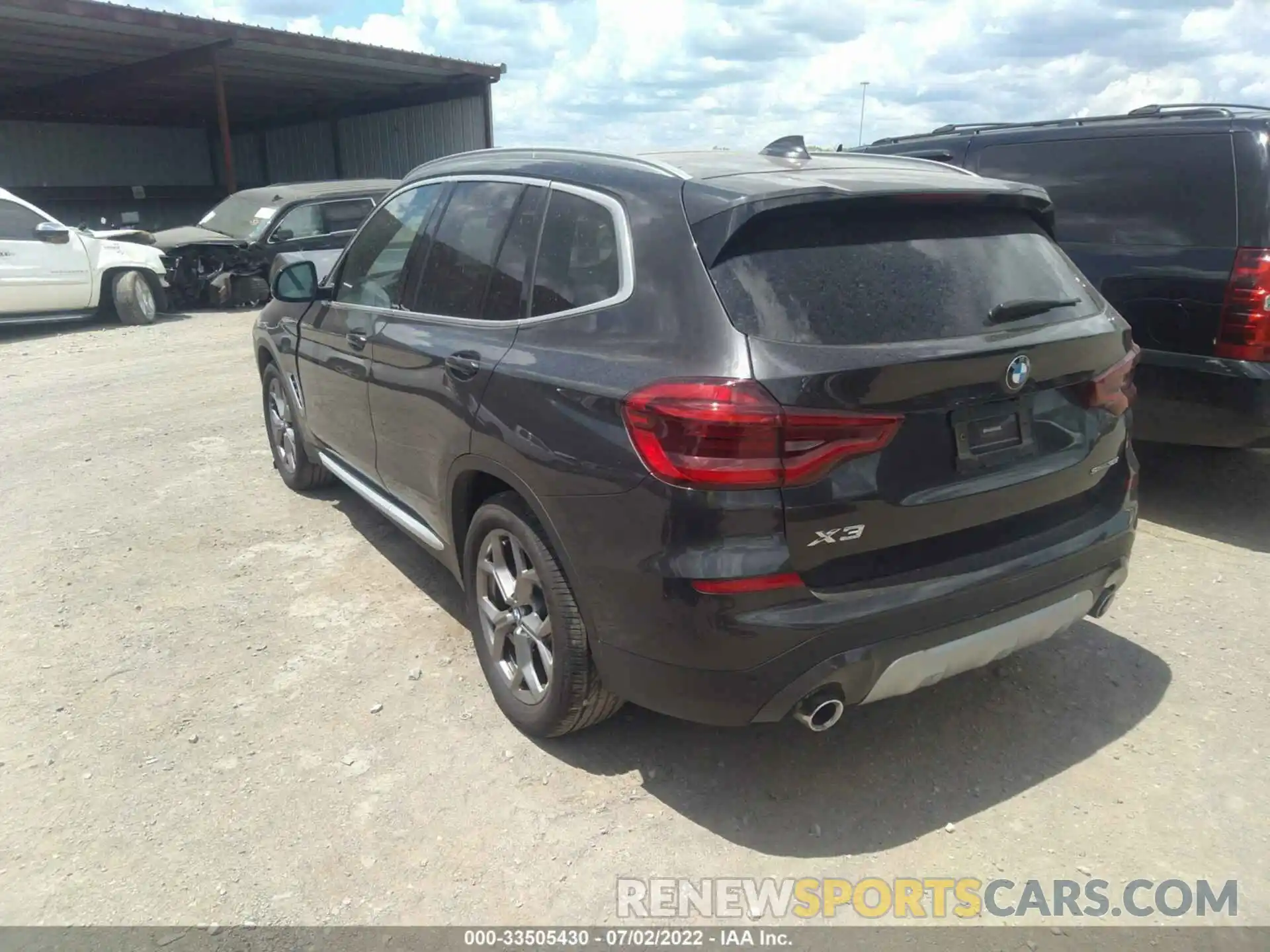 3 Фотография поврежденного автомобиля 5UXTY3C06M9G42079 BMW X3 2021