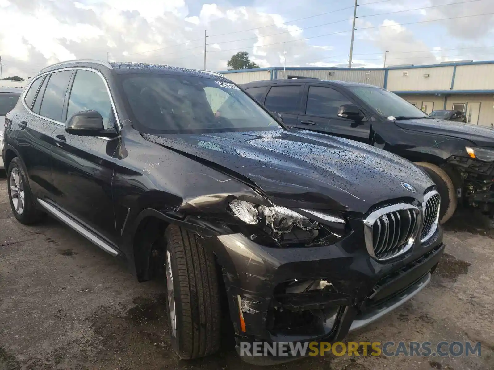 9 Фотография поврежденного автомобиля 5UXTY3C06M9H75814 BMW X3 2021