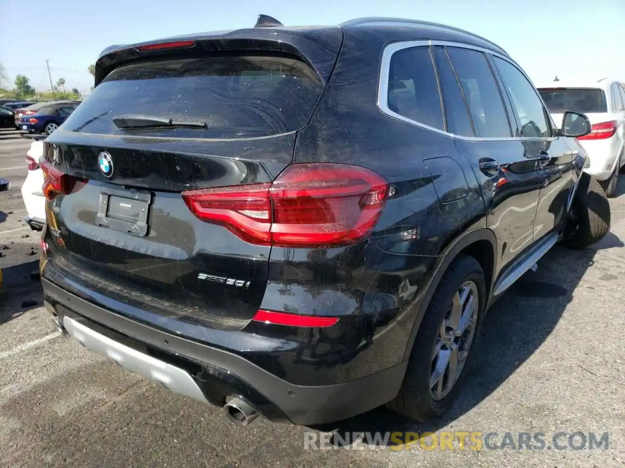 4 Фотография поврежденного автомобиля 5UXTY3C07M9E30095 BMW X3 2021