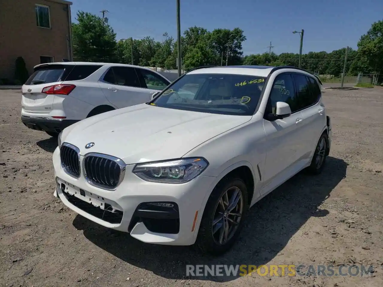 2 Photograph of a damaged car 5UXTY3C07M9F55694 BMW X3 2021