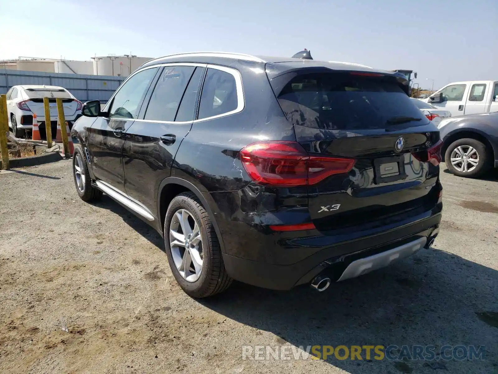 3 Фотография поврежденного автомобиля 5UXTY3C07M9H37685 BMW X3 2021