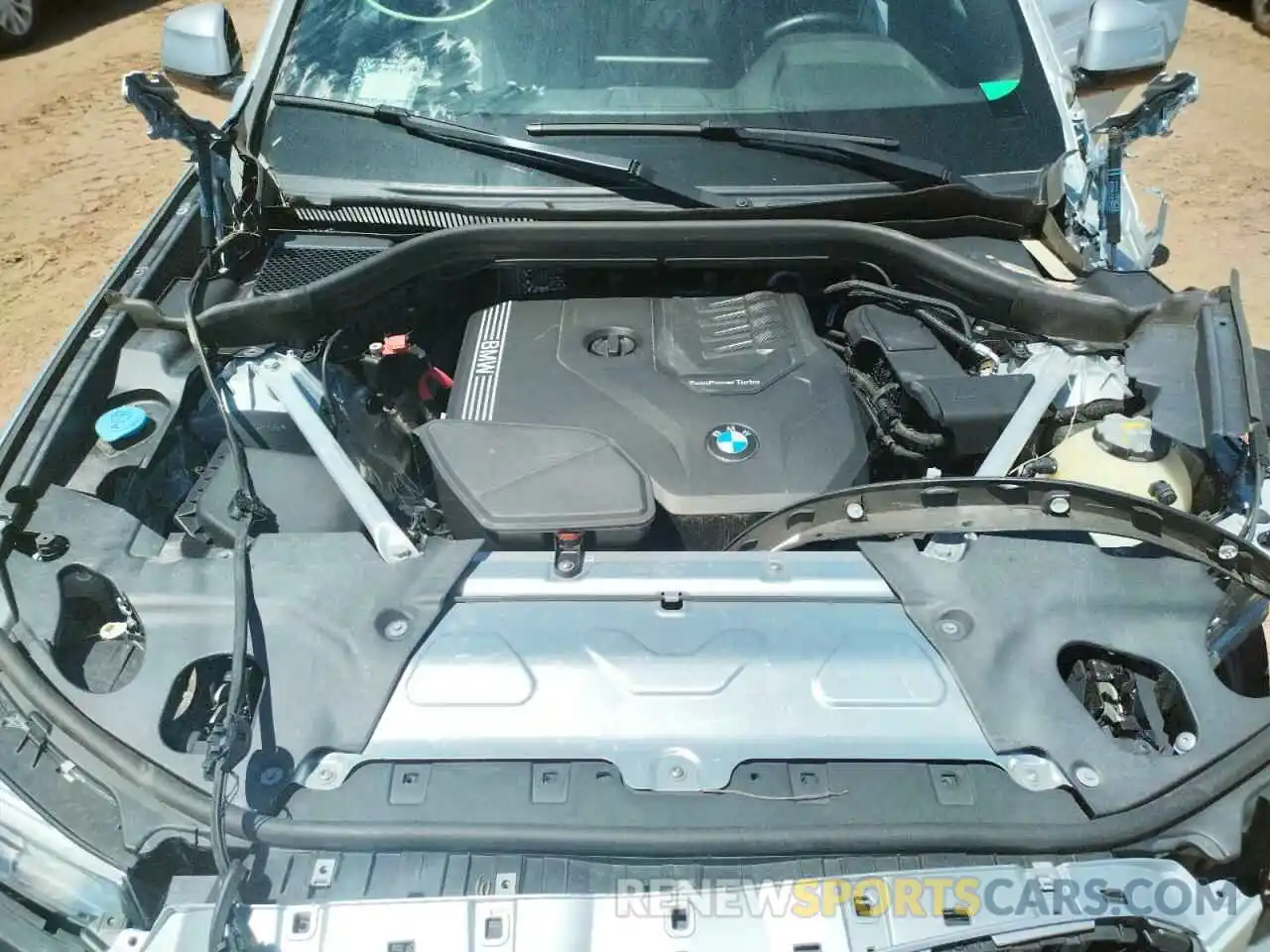 7 Фотография поврежденного автомобиля 5UXTY3C08M9F07069 BMW X3 2021