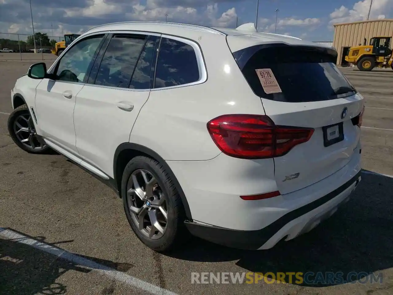 3 Photograph of a damaged car 5UXTY3C08M9F68311 BMW X3 2021