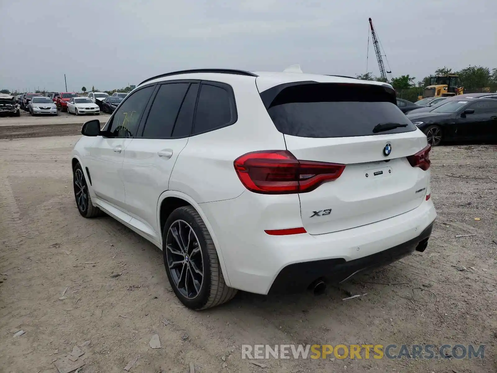 3 Фотография поврежденного автомобиля 5UXTY3C08M9F93810 BMW X3 2021