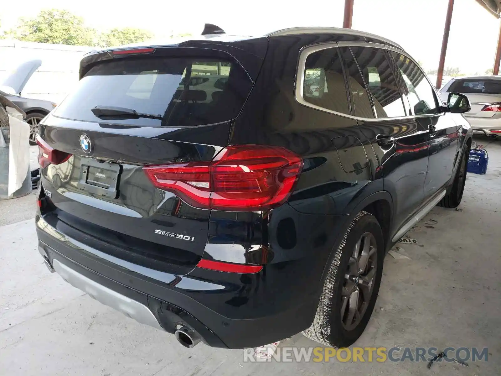 4 Фотография поврежденного автомобиля 5UXTY3C08M9G01730 BMW X3 2021