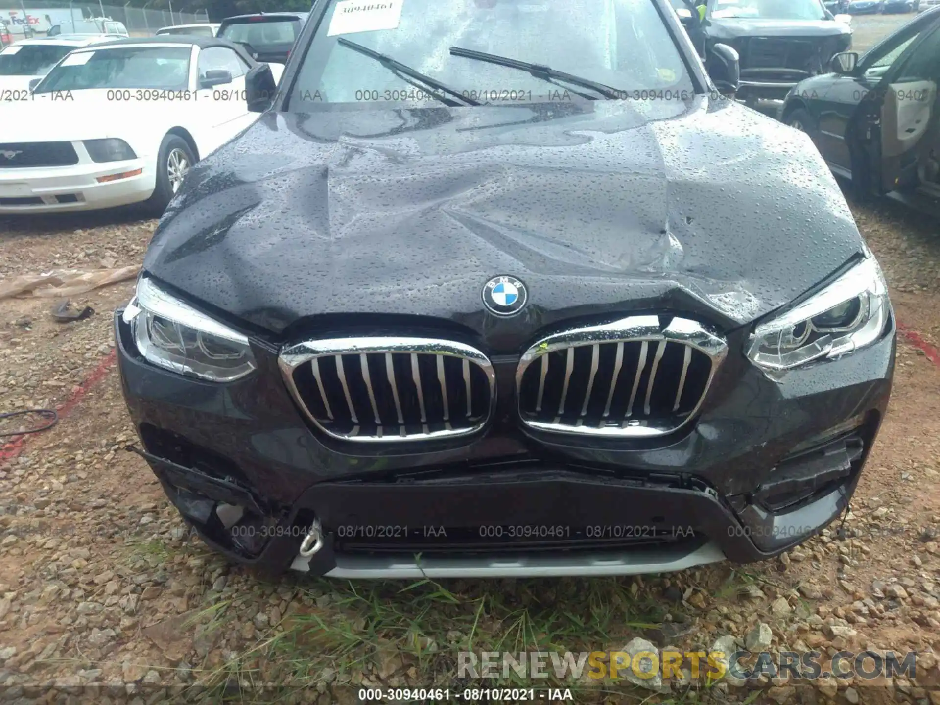 6 Photograph of a damaged car 5UXTY3C08M9G65900 BMW X3 2021