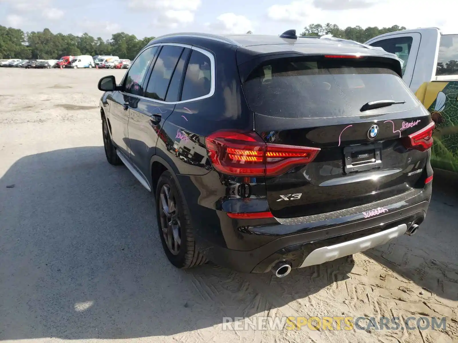 3 Фотография поврежденного автомобиля 5UXTY3C08M9G91834 BMW X3 2021