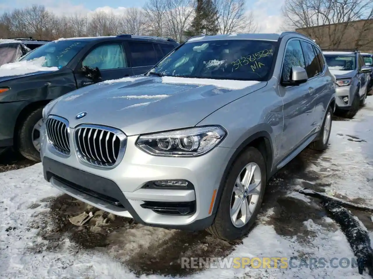 2 Photograph of a damaged car 5UXTY3C08M9H50574 BMW X3 2021