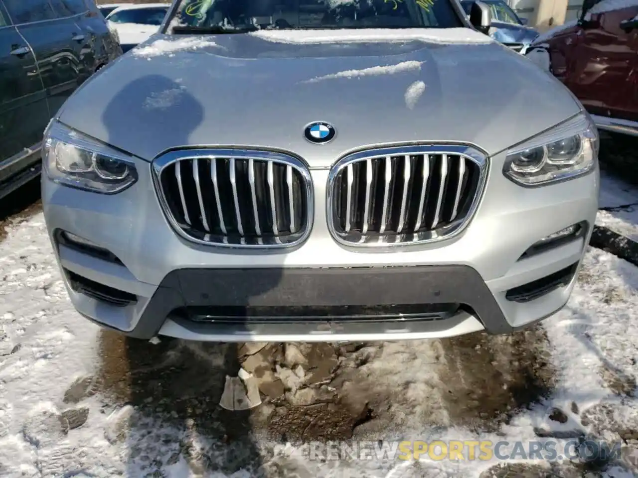 9 Фотография поврежденного автомобиля 5UXTY3C08M9H50574 BMW X3 2021