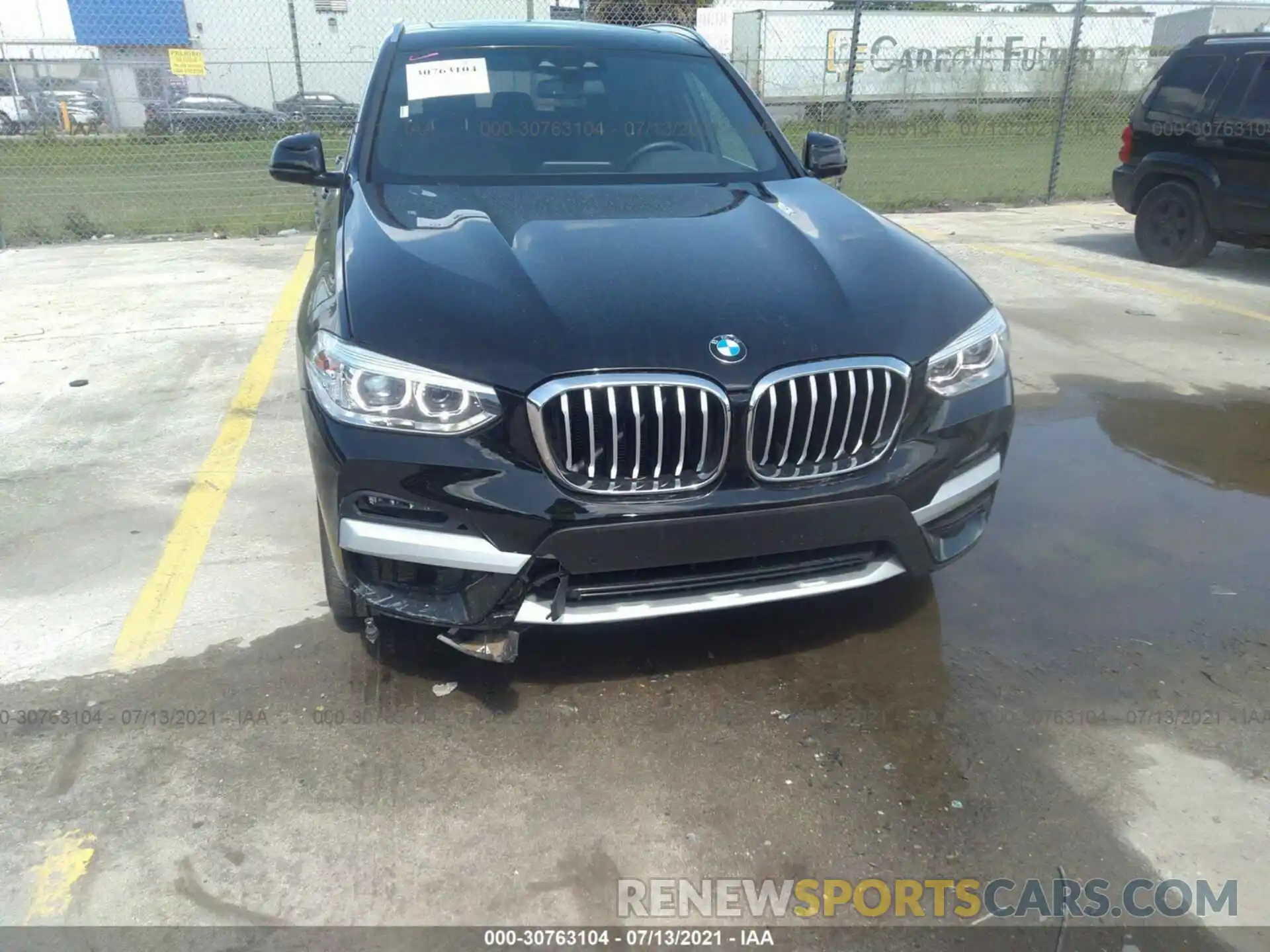 6 Photograph of a damaged car 5UXTY3C09M9E41776 BMW X3 2021