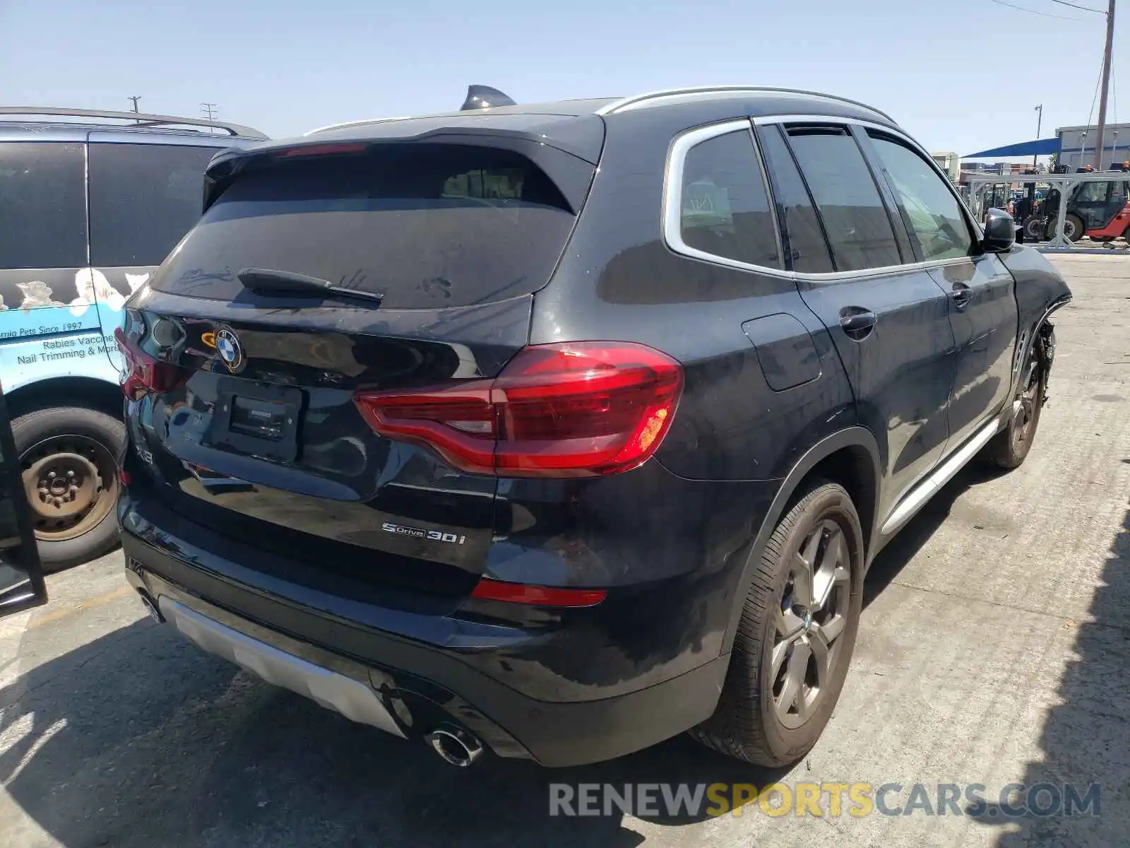 4 Photograph of a damaged car 5UXTY3C09M9F05198 BMW X3 2021