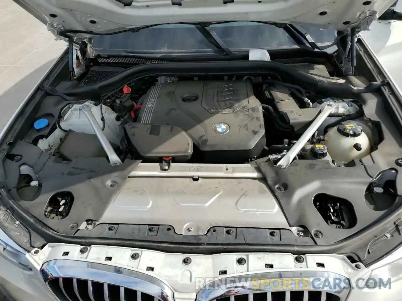 11 Фотография поврежденного автомобиля 5UXTY3C09M9F07842 BMW X3 2021
