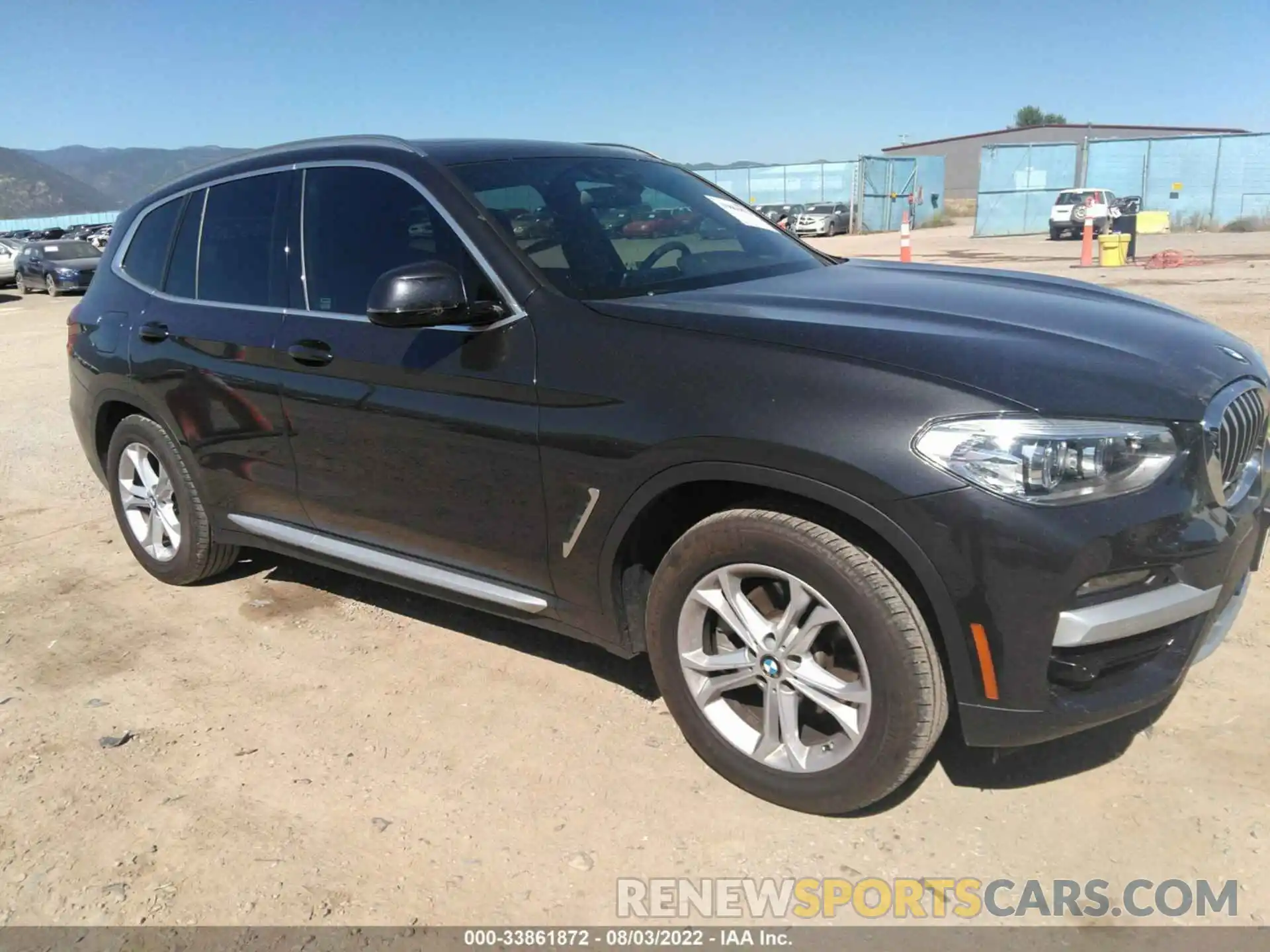 1 Photograph of a damaged car 5UXTY3C09M9F18730 BMW X3 2021