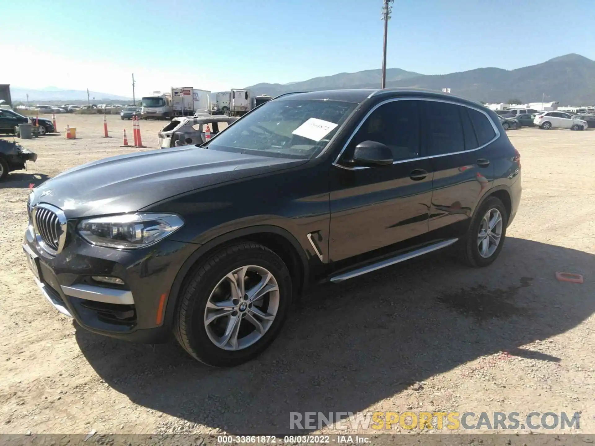 2 Photograph of a damaged car 5UXTY3C09M9F18730 BMW X3 2021